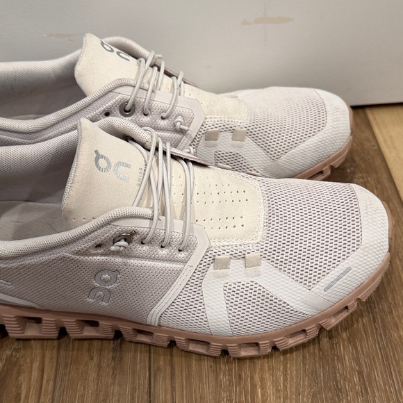 On Running Cloud Shoes in Light Cream and Beige - Picture 6 of 6